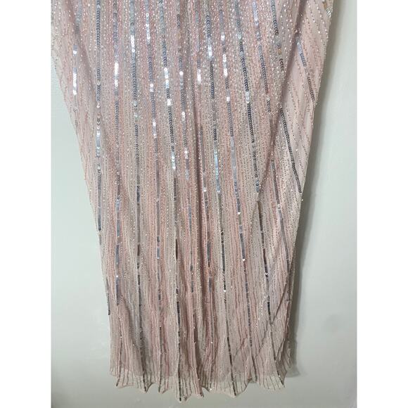 NWT MAC DUGGAL DRESS GOWN 20 PINK MOTHER OF BRIDE FORMAL BRIDESMAID EVENING - Picture 11 of 16